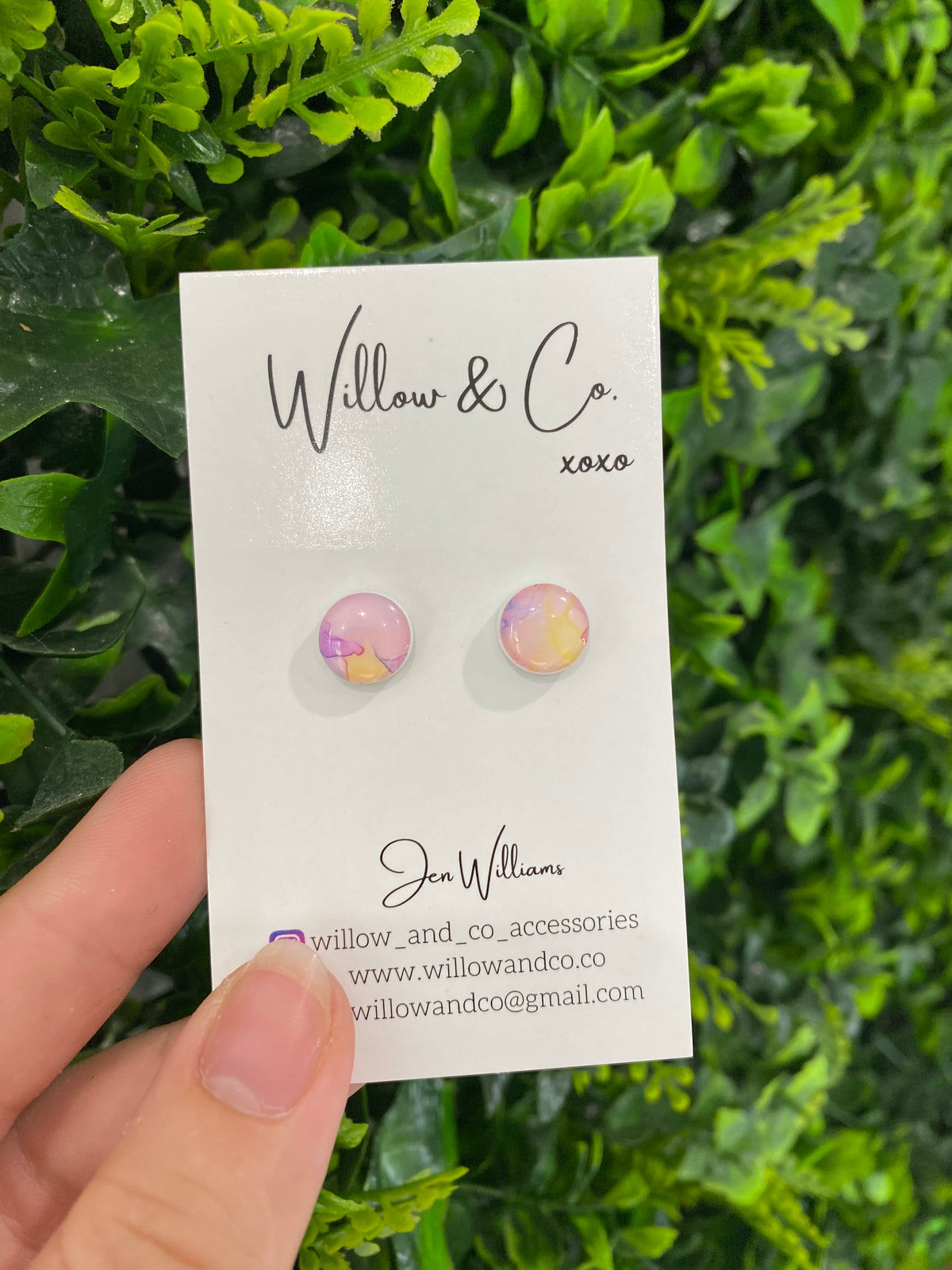 Mini Stud Watercolour Wonderland