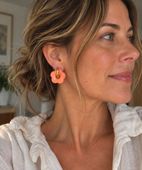 MIDI Flower Power Hoop Dangle