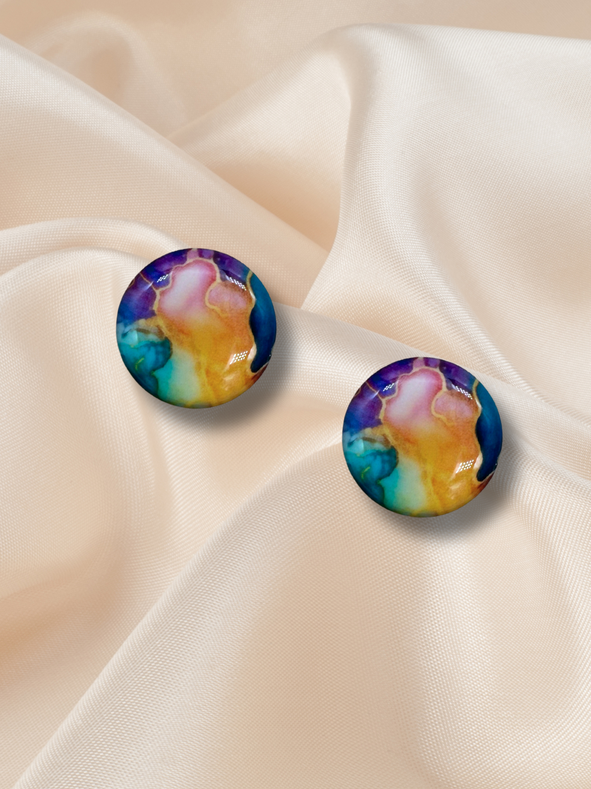 MIDI Stud Acrylic Ink Bloom