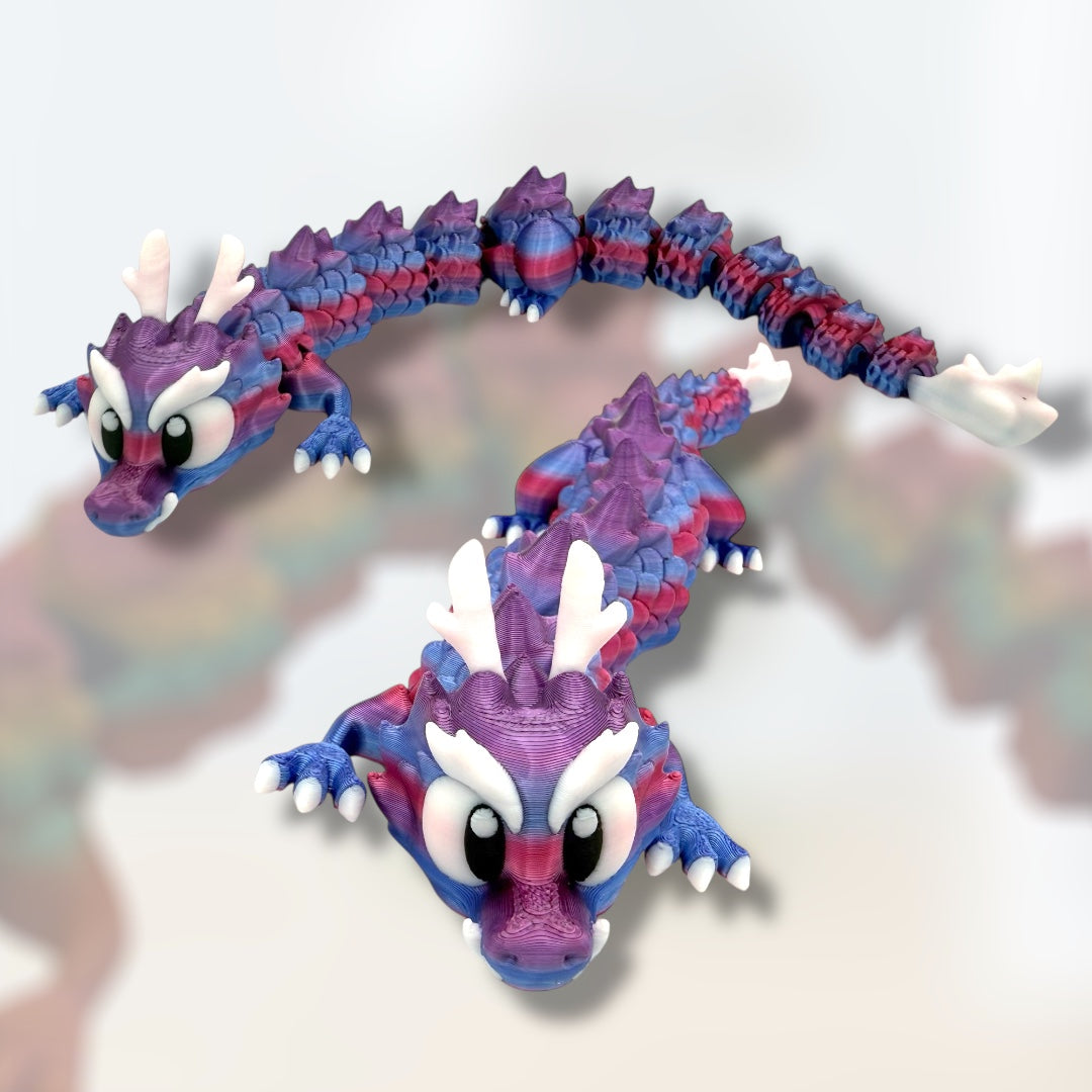 Extra Long Dragon Fidget Pal Berry