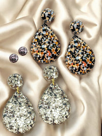 ✨ Luminous Gold + Luxe Leopard Dangle Duo – Now with BONUS Mini Studs
