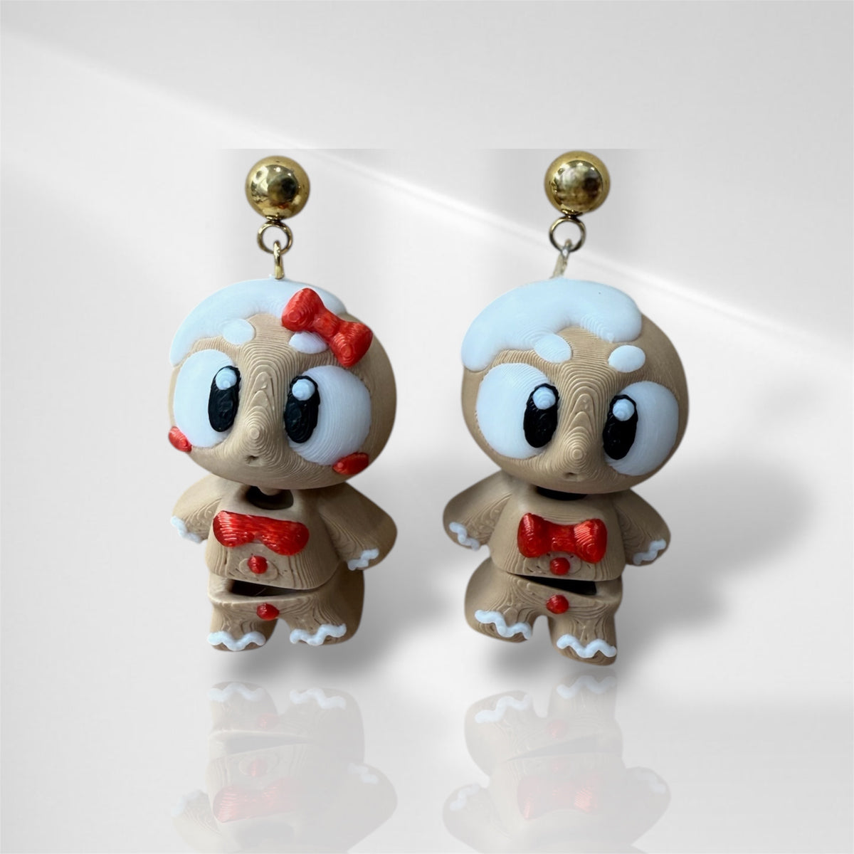 3D Gingerbread Dangles