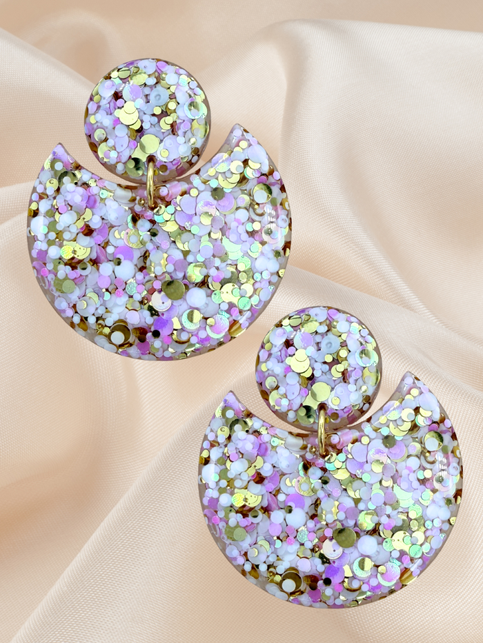 Statement Scoop Dangle Sweet Bubblegum