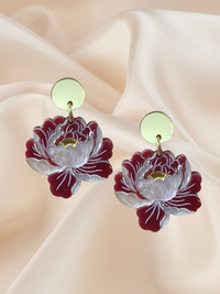 MIDI Peony Flower Dangle