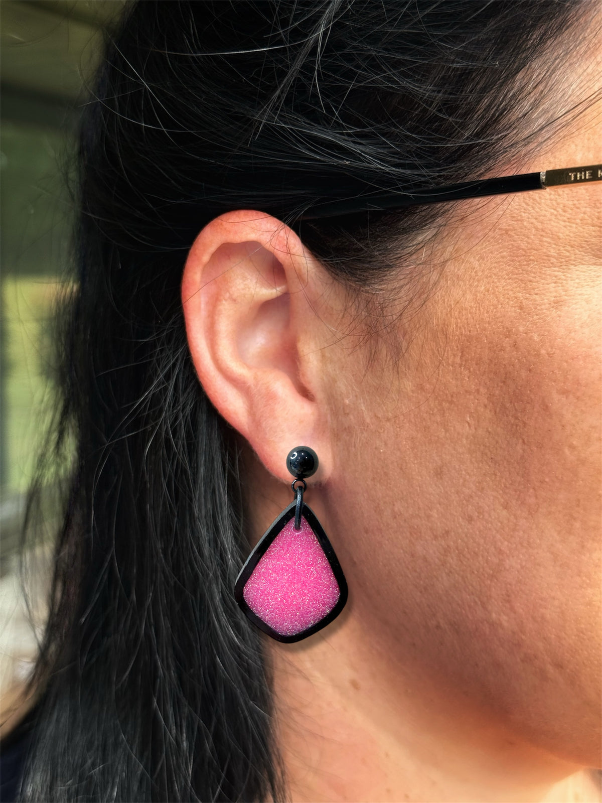 MINI Acrylic Frame Dangle Fine Fairy Floss