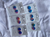 MIDI Stud Acrylic Ink Bloom