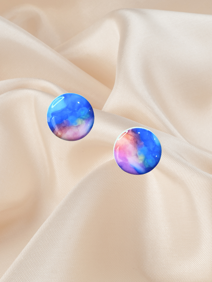 MIDI Stud Acrylic Ink Bloom