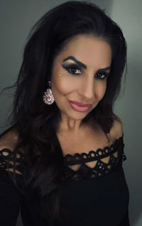 ✨ Vintage Champagne + Rosè Luxe Dangle Duo – Now with BONUS Mini Studs