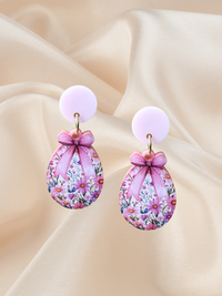 Floral Easter Egg Dangle