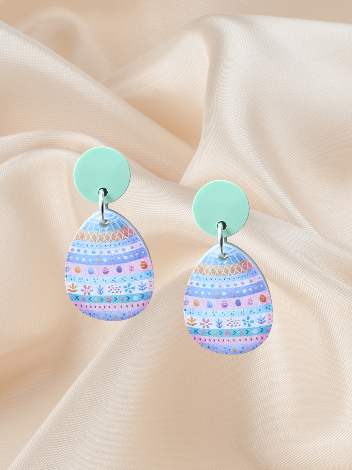 Pastel Easter Egg Dangle
