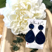 Large Dangle Navy Eclipse