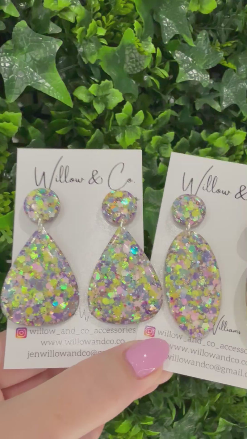 MIDI teardrop Dangle Rainbow Paddle Pop