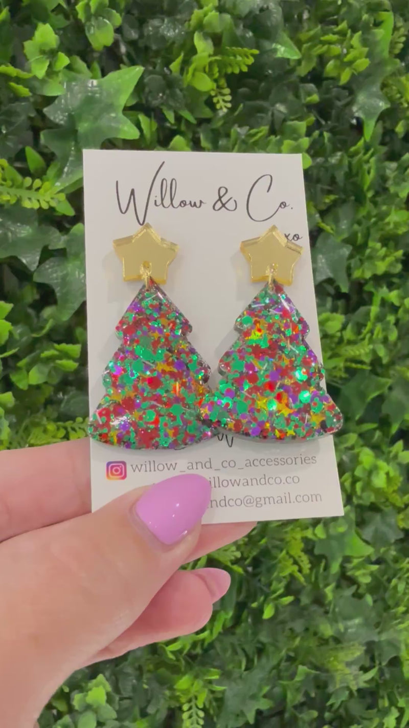 Large Christmas Tree Dangle Celebration