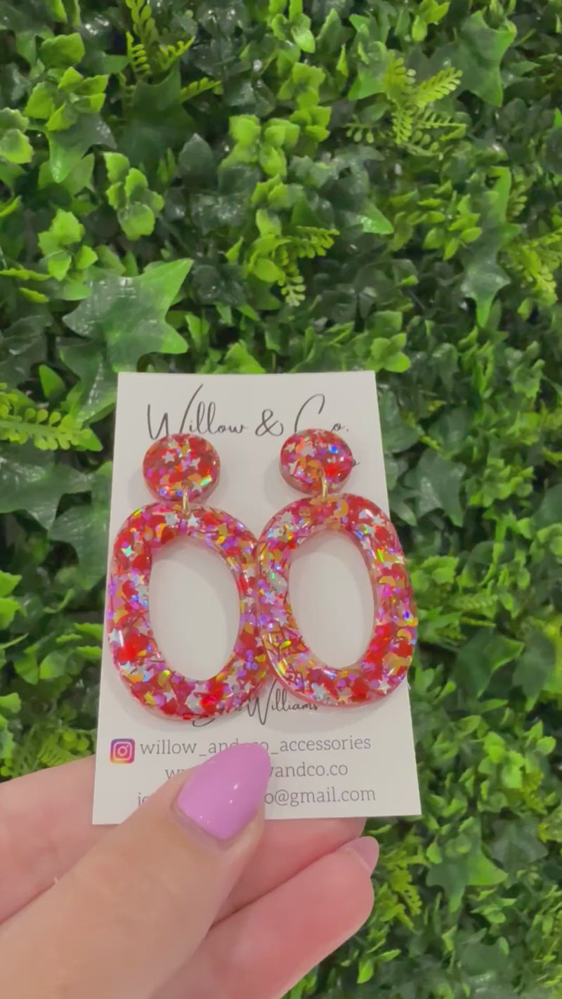 Large Organic Hoop Wonderland