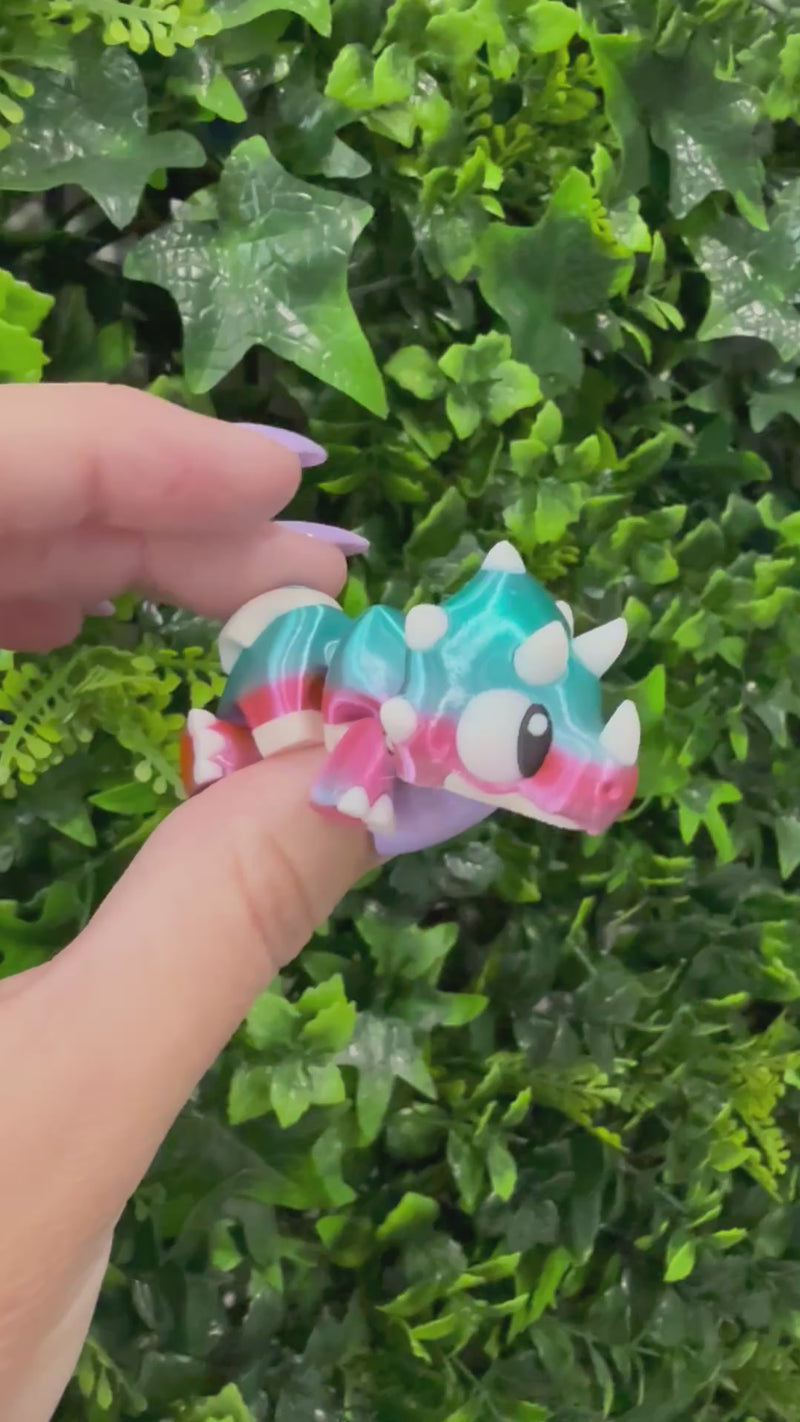 Triceratops Fidget Pal