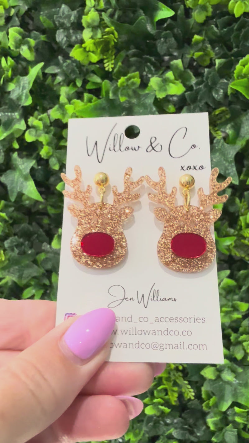 Rudolph Red Nose Reindeer Dangle