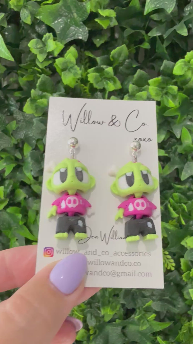 3D Zombie Dangles