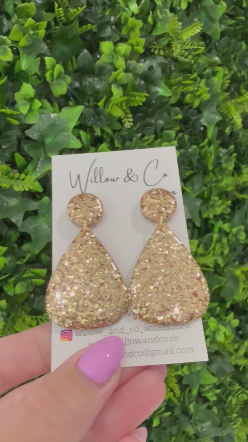 MIDI Teardrop Dangle Golden Hour