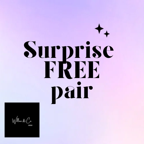 SURPRISE PAIR FREE! SPEND OVER $40