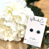MINI Studs Emerald