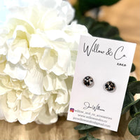 MINI Studs Leopard Luxe